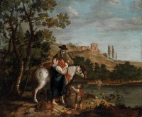 Lot 309 - North European School THE FLIGHT OF THE HOLY...