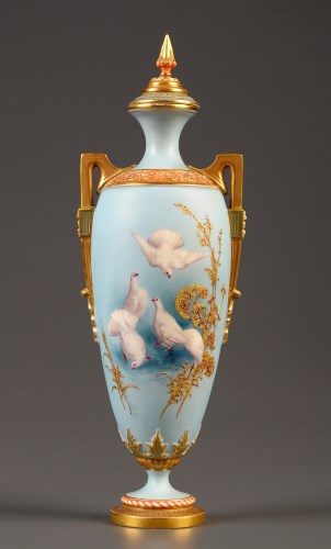 Lot 463 - Royal Worcester: a vase, shape number 2193,...