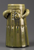 Lot 484 - An Adamesk vase by Moses J. Adams, circa 1905,...