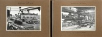 Lot 963 - An album of mounted photographs showing the...