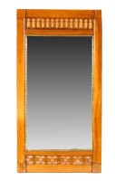 Lot 1118 - A late 19th Century German light wood wall...
