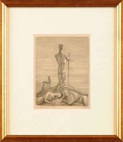 Lot 13 - Vernon Hill (1887-1972) ''THE VIGIL'' signed...