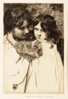 Lot 15 - William Lee Hankey (1869-1952) ''MOTHER AND...