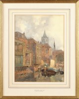 Lot 42 - John Ernest Aitken (1881-1957) ''GORINCHEM,...