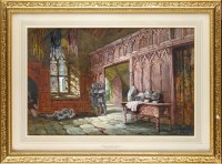 Lot 59 - Samuel Rayner (?-1974) ''BANQUETING HALL...