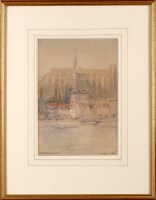 Lot 65 - Victor Noble Rainbird (1888-1936) ''AMIENS''...