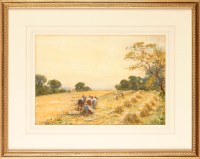 Lot 106 - John Atkinson (1863-1924) HORSES AND FARM...