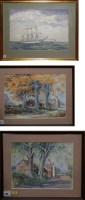 Lot 110 - Donald Ash (1890-1964) ''THE LAST CLIPPER TO...