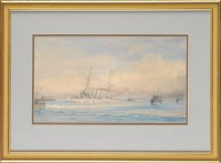 Lot 111 - William Lionel Wyllie, RA (1851-1931) A ROYAL...