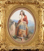 Lot 119 - John Surtees (1819-1915) ''THE MAID OF THE...