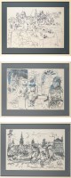 Lot 169 - Antoni Sulek (1951-1988) ''SUNDAY - TWO LONELY...