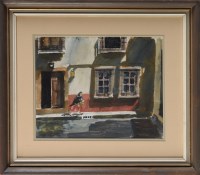 Lot 173 - Thomas ''Tom'' Dack (b1933-) ''SPANISH STREET''...