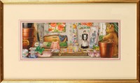 Lot 177 - Faith Jaques (1923-1997) ''TILLY'S HOUSE''...