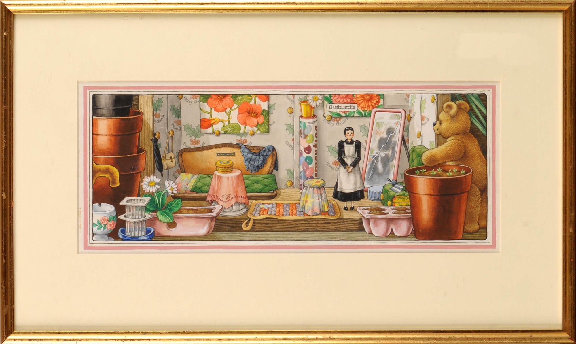 Lot 177 - Faith Jaques (1923-1997) ''TILLY'S HOUSE''