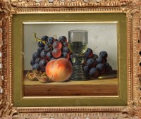 Lot 205 - Brian Davies (1942-) ''STILL-LIFE OF BLACK...