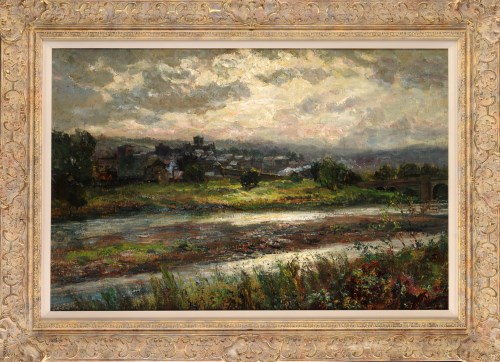 Lot 223 - John Falconar Slater (1857-1937) HEXHAM VIEWED...