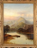 Lot 242 - Duncan Fraser McLea (1841-1916) ''CLOSE OF DAY'...