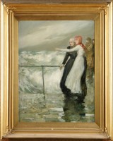 Lot 253 - Victor Noble Rainbird (1888-1936) FISHERFOLK...