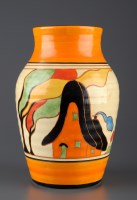 Lot 337 - Clarice Cliff: ''Orange House'', a Fantasque...