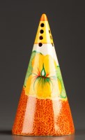 Lot 370 - Clarice Cliff: a Nasturtium 'Cafe au lait'...