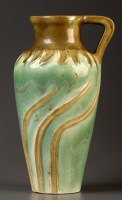 Lot 387 - An Adamesk jug by Moses J Adams, circa 1910,...