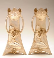 Lot 479 - WMF: a pair of early 20th Century...
