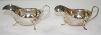 Lot 495 - A George VI sauce boat, by Collingwood & Sons...