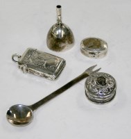 Lot 588 - A Victorian miniature funnel, by Saunders &...