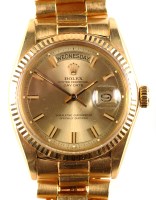 Lot 702 - A gentleman's Rolex Oyster Perpetual day-date...