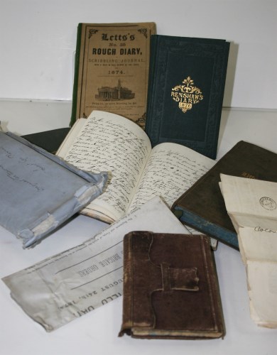Lot 1037 - A collection of ephemera relating to...