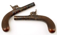 Lot 1042 - A pair of British early 19th Century pocket...