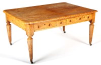 Lot 1270 - A Victorian Pollard oak veneered...