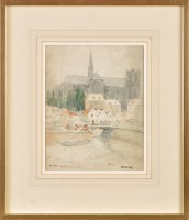 Lot 69 - Victor Noble Rainbird (1888-1936) ''AMIENS''...