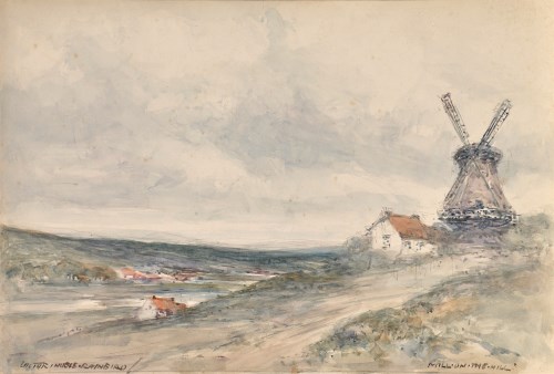 Lot 77 - Victor Noble Rainbird (1888-1936) ''MILL ON...