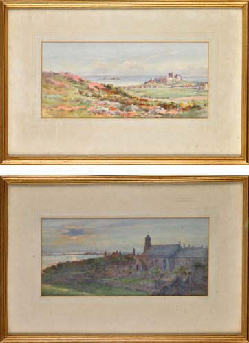 Lot 89 - Frank Watson Wood, snr. (1862-1953) BAMBURGH...