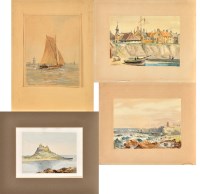Lot 107 - John Valentine (1867-1947) VIEWS ON THE NORTH...