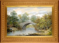 Lot 126 - Charles Nicholls Woolnoth (1815-1906) A RIVER...
