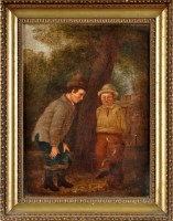 Lot 183 - 19th Century European Primitive School TWO...