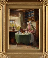 Lot 201 - Claude Pratt (1860-1935) ''ONE FOR THE POT''...