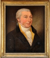 Lot 211 - 18th Century English School A BUST PORTRAIT OF...