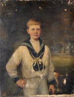 Lot 217 - Clement Burlison (1815-1899) A PORTRAIT OF A...