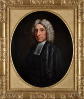 Lot 219 - John Wollaston A PORTRAIT OF A MAN WEARING A...