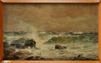 Lot 233 - John Falconar Slater (1857-1937) WAVES...