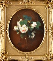 Lot 246 - James Stuart Park (1862-1933) ''WHITE ROSES''...