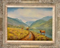 Lot 252 - Donald Ayres (20th Century) ''LOCH EILT''...