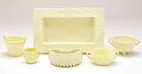 Lot 360 - Six pieces of Sowerby 'Queens' ware, to...