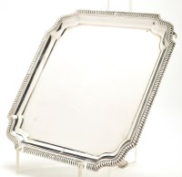 Lot 531 - A George V salver, by Wakely & Wheeler, London...