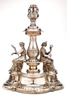 Lot 637 - An ornate Victorian table centrepiece,...