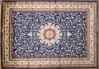 Lot 1050A - A Kashmir carpet, the central medallion and...