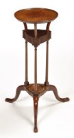 Lot 1193 - An early 20th Century mahogany basin stand,...